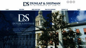 What Dunlapshipman.com website looked like in 2023 (This year)