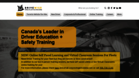 What Drivewise.com website looked like in 2023 (1 year ago)