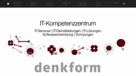What Denkform.net website looked like in 2023 (This year)