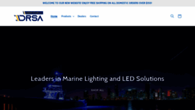 What Drsa.com website looked like in 2023 (This year)