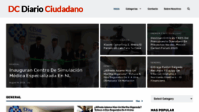 What Diariociudadano.com.mx website looked like in 2023 (This year)