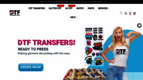 What Dtftransfersnow.com website looked like in 2023 (This year)