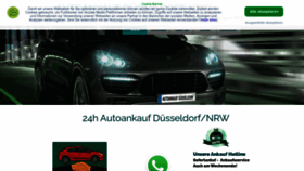 What Duesseldorf.autoankauf-nrw.eu website looked like in 2023 (This year)