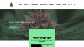 What Drsmoke.com website looked like in 2023 (This year)