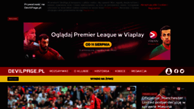 What Devilpage.pl website looked like in 2023 (1 year ago)