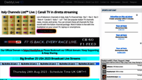 What Dlhd.sx website looked like in 2023 (1 year ago)
