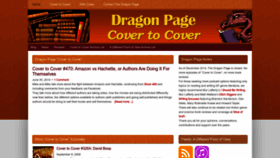What Dragonpage.com website looked like in 2023 (This year)