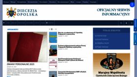 What Diecezja.opole.pl website looked like in 2023 (This year)