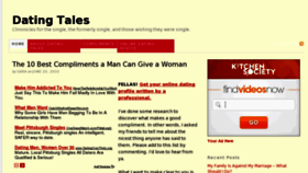 What Datingtales.net website looked like in 2011 (12 years ago)