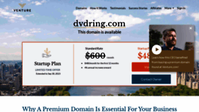 What Dvdring.com website looked like in 2023 (This year)