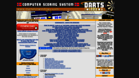 What Dartsforwindows.com website looked like in 2023 (This year)