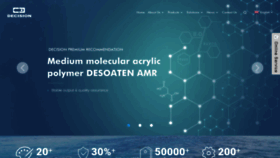 What Decisionchem.com website looked like in 2023 (This year)