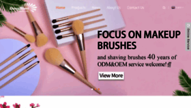 What Dongshenbrushes.com website looked like in 2023 (This year)