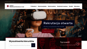 What Dzienotwarty.edu.pl website looked like in 2023 (This year)