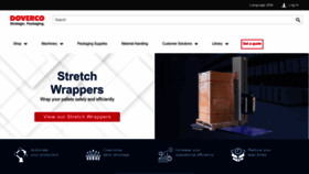 What Doverco.ca website looked like in 2023 (2 years ago)