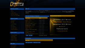 What Directoryofgames.com website looked like in 2023 (This year)