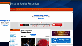 What Descarganovelasromanticas.blogspot.com.es website looked like in 2023 (This year)