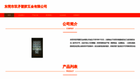 What Dgshuangmao.com website looked like in 2023 (This year)