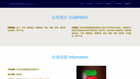 What Dgangzhan.com website looked like in 2023 (This year)
