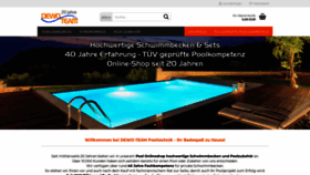 What Dewo-team.de website looked like in 2023 (This year)