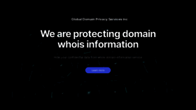 What Domains-anonymizer.com website looked like in 2023 (This year)