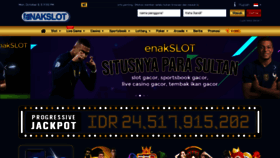 What Dienakslotmenang.com website looked like in 2023 (This year)