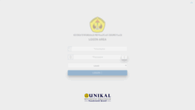 What Dispensasi.unikal.ac.id website looked like in 2023 (This year)