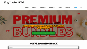 What Digitalesvg.com website looked like in 2023 (This year)