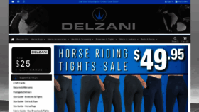 What Delzani.com.au website looked like in 2023 (This year)
