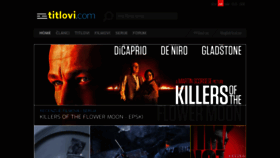 What Divx-titlovi.com website looked like in 2023 (This year)