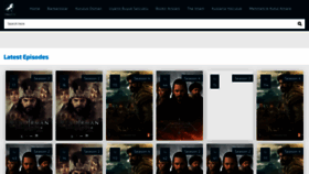 What Dirilis.tv website looked like in 2023 (This year)
