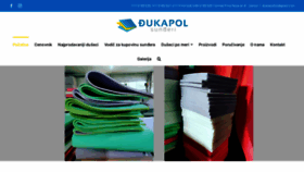 What Djukapol.rs website looked like in 2023 (This year)