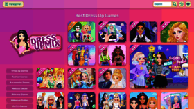 What Dressupmix.com website looked like in 2023 (This year)