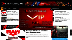 What Descargas.eventoshq.me website looked like in 2023 (This year)