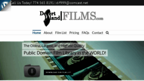 What Desertislandfilms.com website looked like in 2023 (This year)