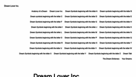 What Dreamloverinc.com website looked like in 2023 (This year)