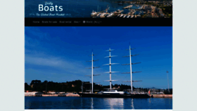 What Dailyboats.com website looked like in 2023 (This year)