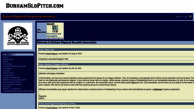 What Durhamslopitch.com website looked like in 2023 (This year)