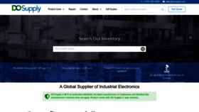 What Dosupply.com website looked like in 2023 (This year)