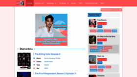 What Dramaindo.moe website looked like in 2023 (This year)