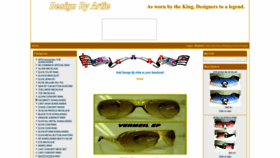 What Designbyartie.com website looked like in 2023 (This year)