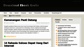 What Downloadebookgratis.com website looked like in 2011 (12 years ago)