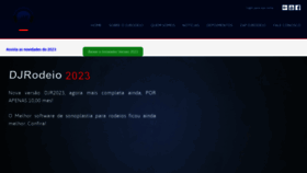 What Djrodeio.com.br website looked like in 2023 (This year)
