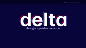 What Delta.wien website looked like in 2023 (This year)