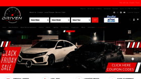 What Drivenbystyle.com website looked like in 2023 (This year)