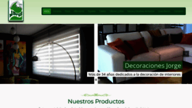What Decoracionesjorge.com.ar website looked like in 2023 (This year)