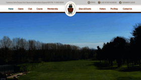 What Draytonparkgc.co.uk website looked like in 2023 (This year)