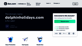 What Dolphinholidays.com website looked like in 2023 (This year)