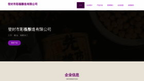 What Dfscww.cn website looked like in 2023 (This year)