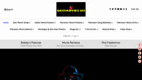 What Desimovies.biz website looked like in 2023 (This year)